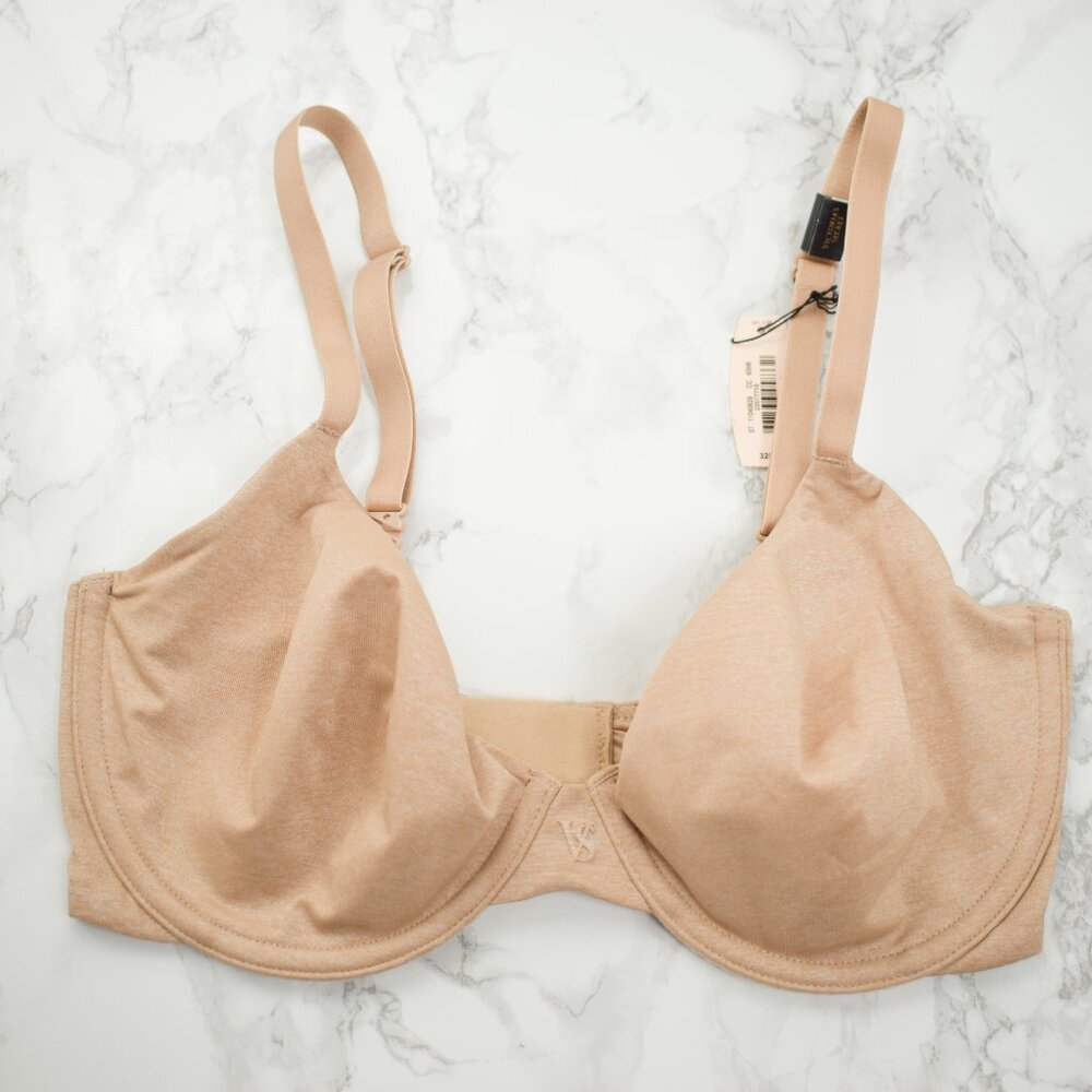 Victoria's Secret Unlined Semi Demi Bra 32DD NWT - Picture 2 of 6